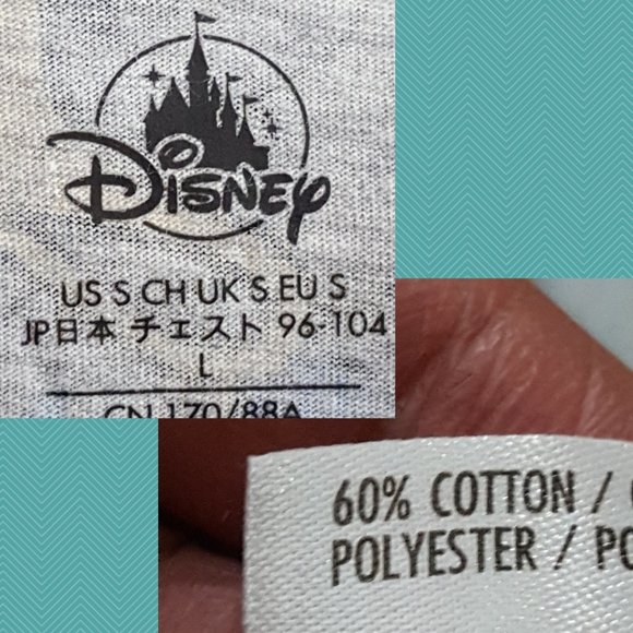 Disney Gray Donald Duck Printed Crewneck Short Sleeve T-Shirt - Picture 4 of 4